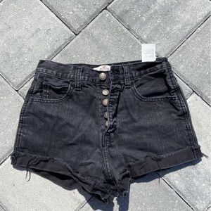 hollister jean shorts